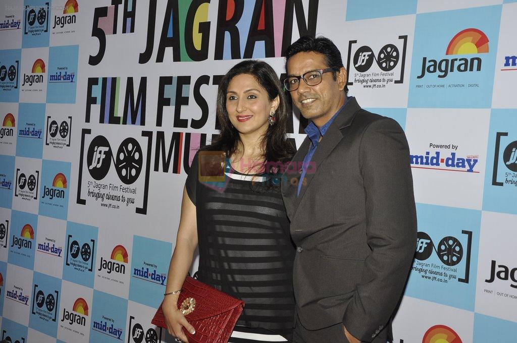 Juhi Babbar, Anup Soni at Jagran Film fest in Taj Lands End on 14th Sept 2014