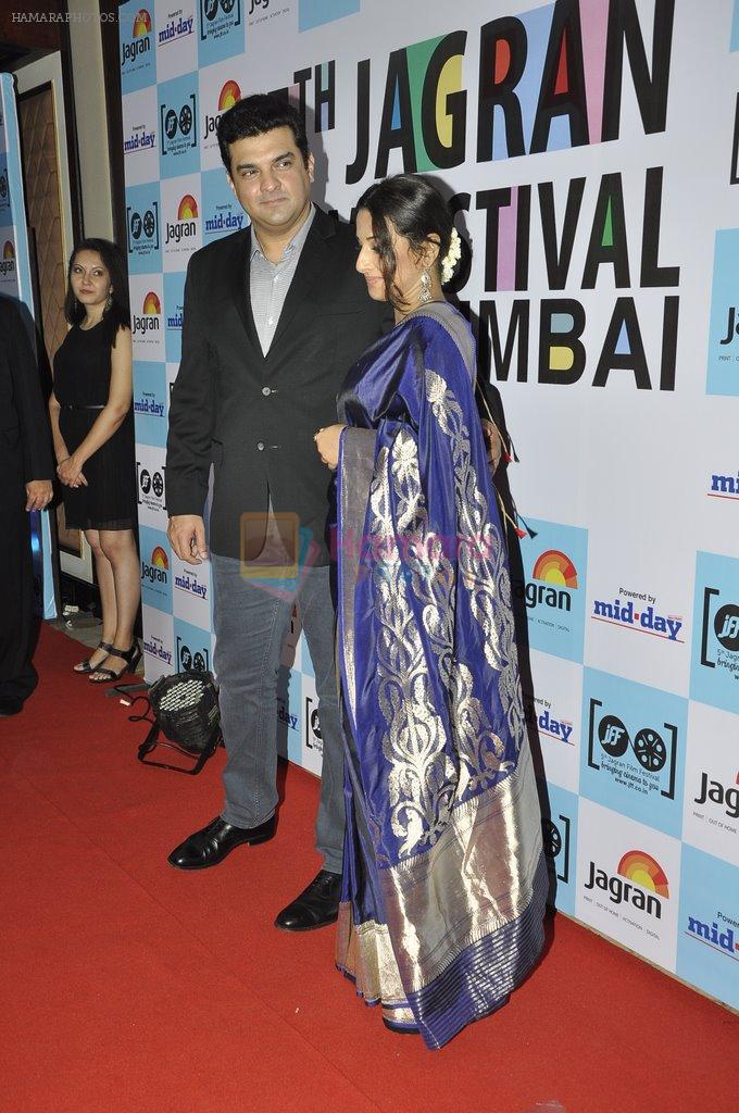 Vidya Balan, Siddharth Roy Kapur at Jagran Film fest in Taj Lands End on 14th Sept 2014