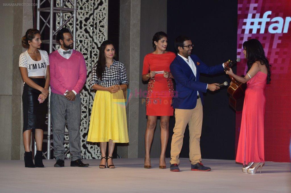at Karan Johar's fame launch in Palladium, Mumbai on 15th Sept 2014