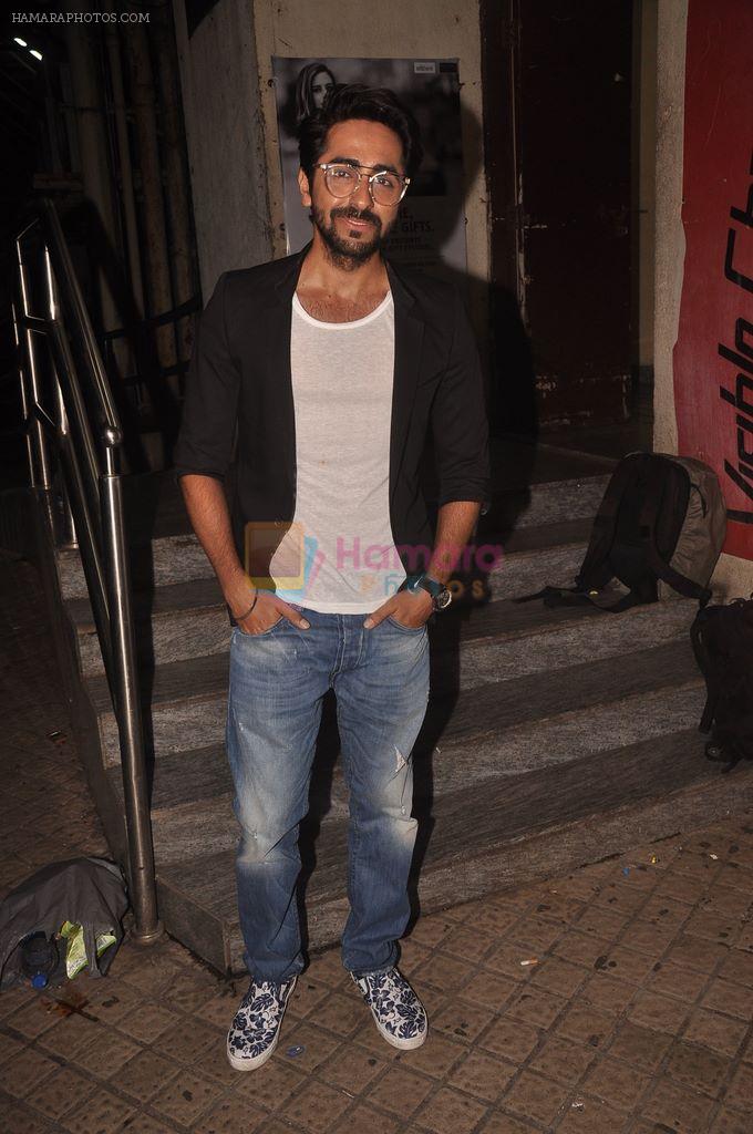 Ayushmann Khurrana snapped at pvr on 18th Sept 2014
