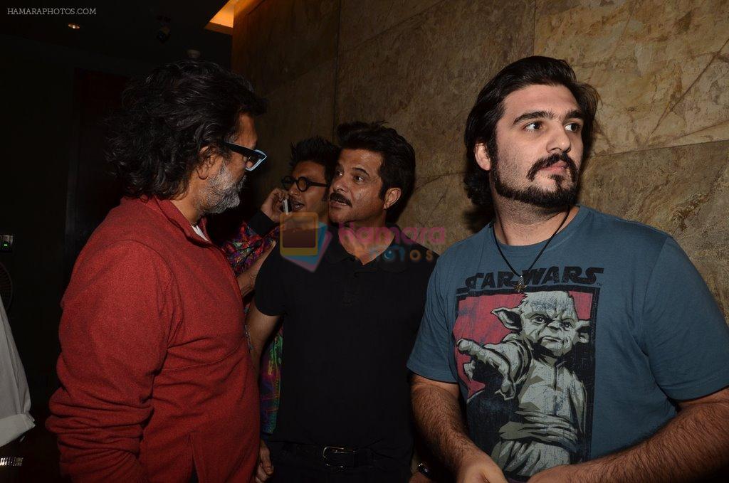 Rakeysh Omprakash Mehra, Anil Kapoor at the special screening of Khoobsurat hosted by Anil Kapoor in Lightbox on 18th Sept 2014