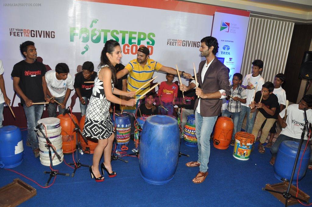 Purab Kohli, Tara Sharma at Footsteps NGO event in Trident, Mumbai on 23rd Sept 2014