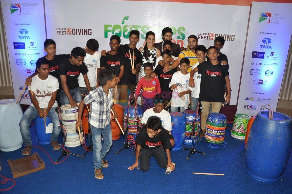 Purab Kohli, Tara Sharma at Footsteps NGO event in Trident, Mumbai on 23rd Sept 2014