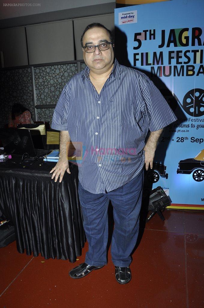 Rajkumar Santoshi attends Jagran festival in Mumbai on 24th Sept 2014