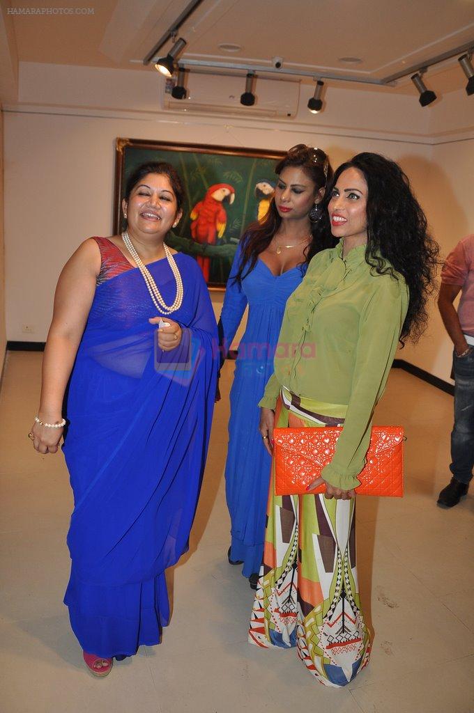 Shifanjali Shekhar at art show When Fairies Meet Ganesha in Jehangir Art Gallery on 24th Sept 2014