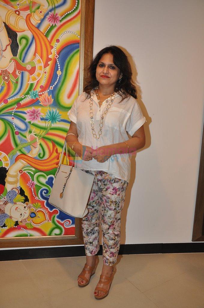 Ananya Banerjee at art show When Fairies Meet Ganesha in Jehangir Art Gallery on 24th Sept 2014