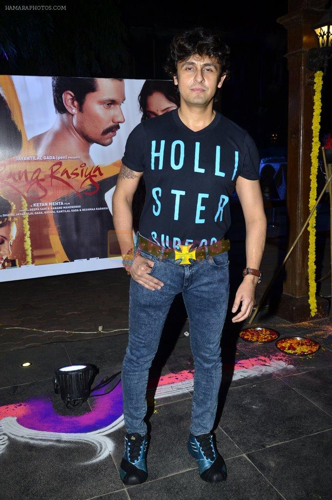 Sonu Nigam at Rang Rasiya music launch in Deepak Cinema on 25th Sept 2014