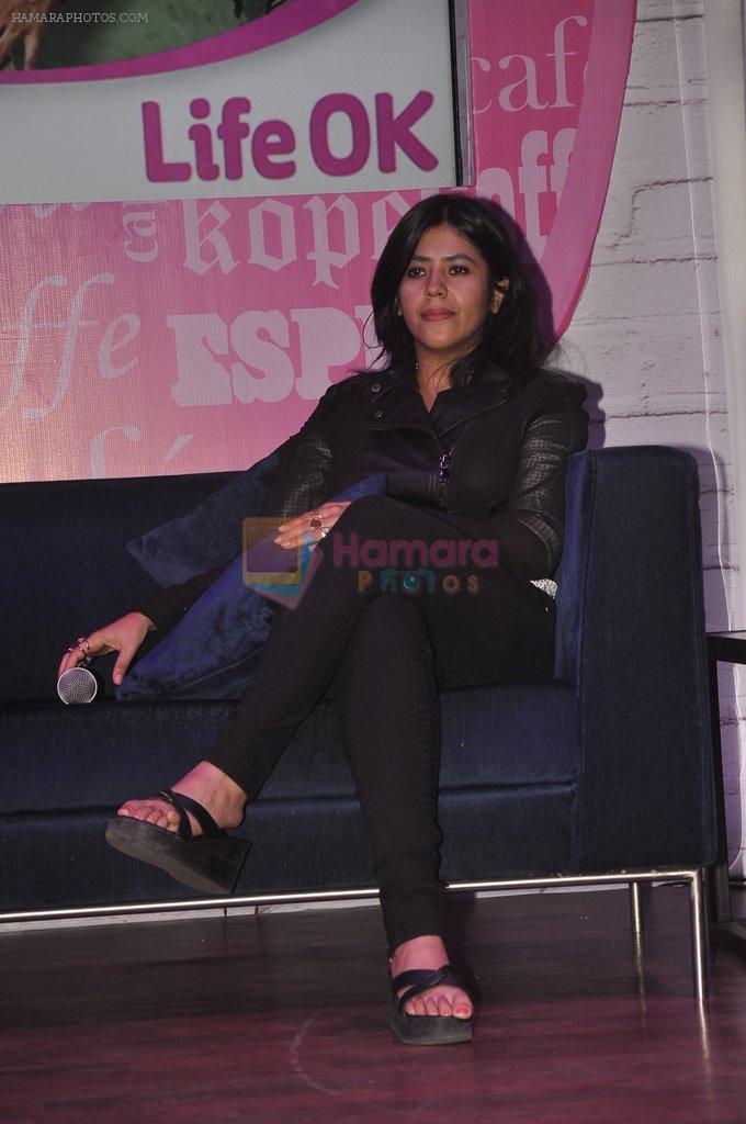 Ekta Kapoor at Ajeeb Dasta Hey launch in Mumbai on 26th Sept 2014
