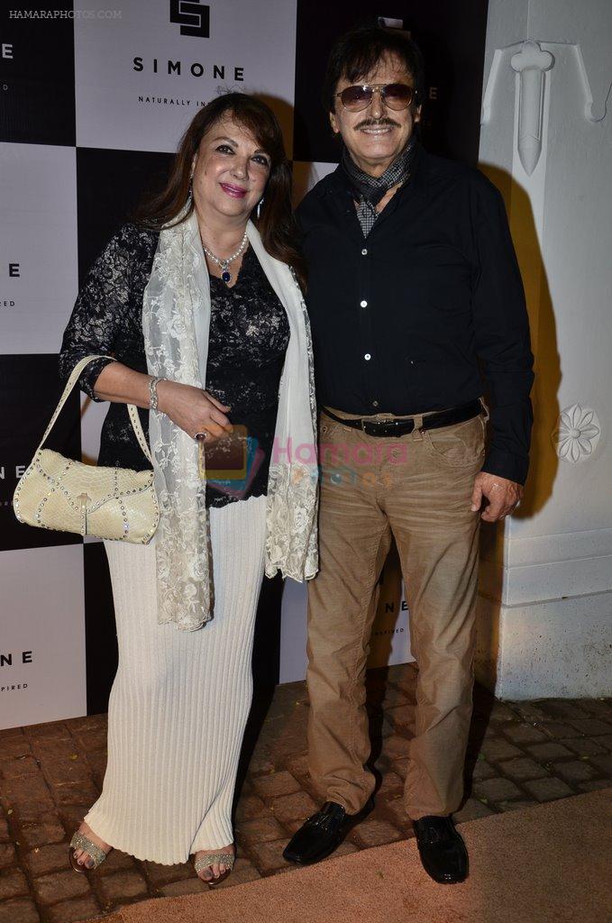 Sanjay Khan, Zarine Khan at Simone store launch in Mumbai on 26th Sept 2014