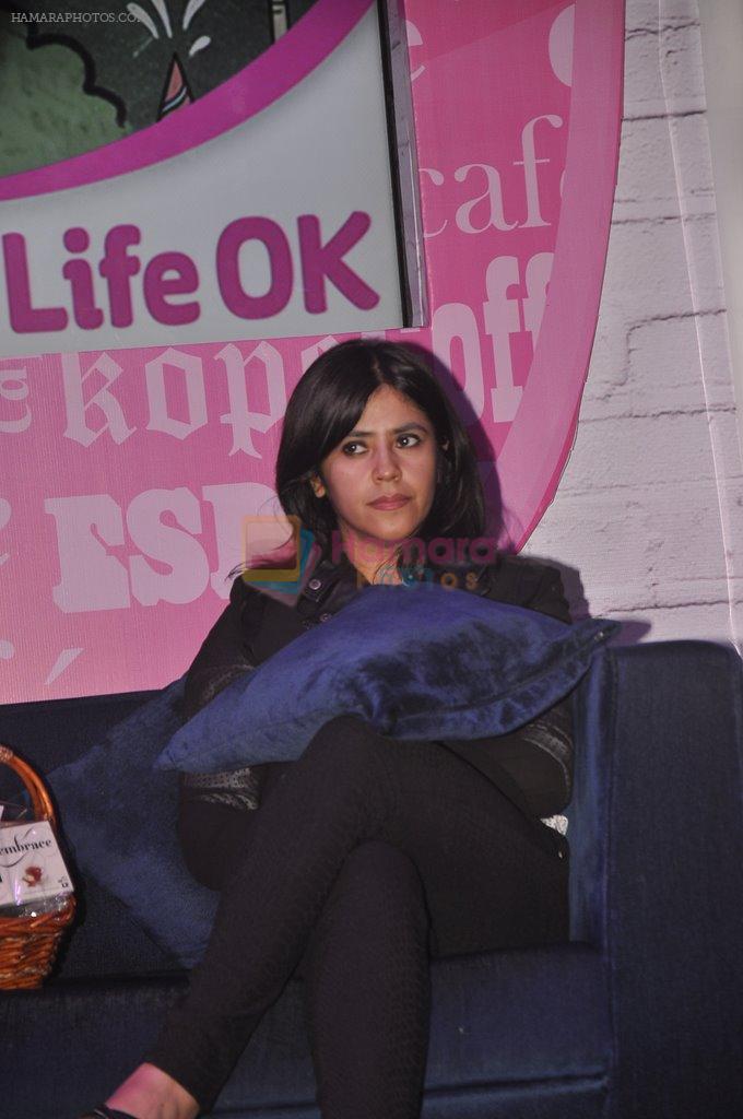 Ekta Kapoor at Ajeeb Dasta Hey launch in Mumbai on 26th Sept 2014