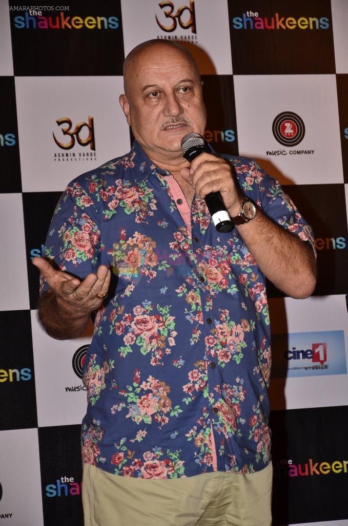 Anupam Kher at The Shaukeen trailor launch in PVR, Mumbai on 27th Sept 2014