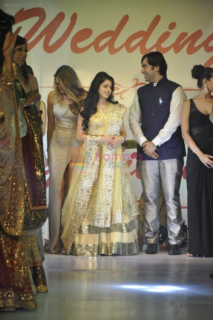 Bhagyashree at Wedding Show by Amy Billiomoria in Mumbai on 28th Sept 2014
