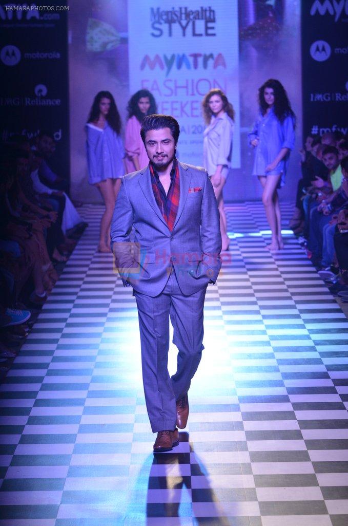 Ali Zafar walks for Men's Health show at Myntra fashion week day 2 on 4th Oct 2014
