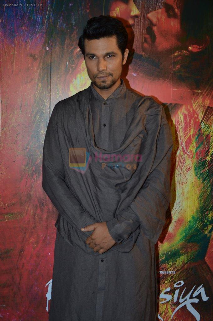 Randeep Hooda at Rang Rasiya fashion promotions in Ensemble on 7th Oct 2014