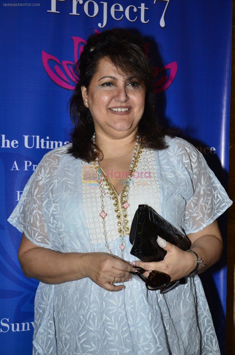 Raell Padamsee at Project Seven Preview Hosted by Zeba Kohli in Mumbai on 7th Oct 2014