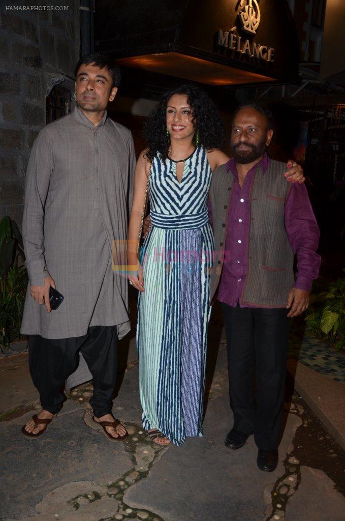 Parveen Dusanj, Ketan mehta at Rang Rasiya fashion promotions in Ensemble on 7th Oct 2014