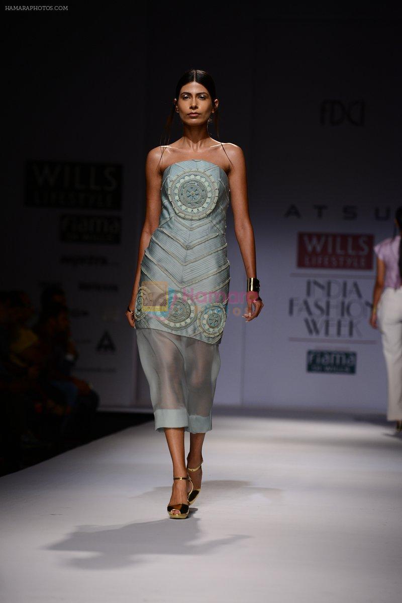 Model walk the ramp for Atsu Show on wills day 1 on 8th Oct 2014