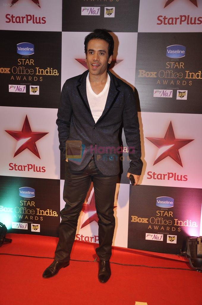 Tusshar Kapoor at Star Plus box Office Awards in Mumbai on 9th Oct 2014