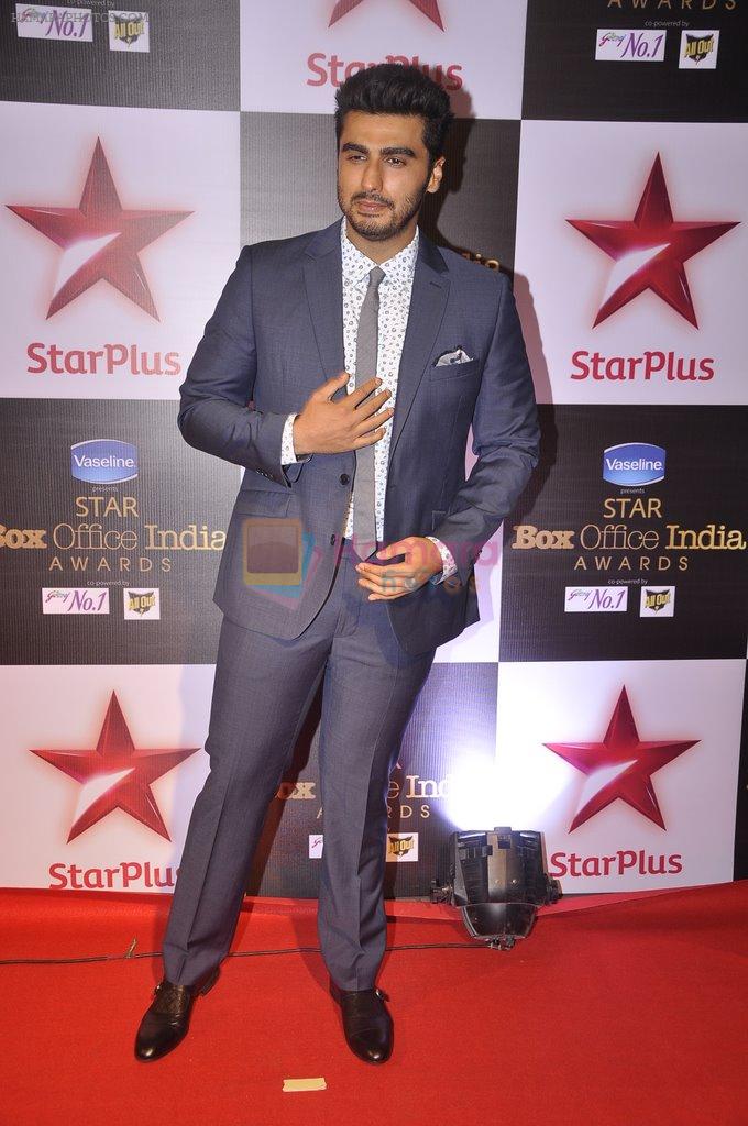 Arjun Kapoor at Star Plus box Office Awards in Mumbai on 9th Oct 2014