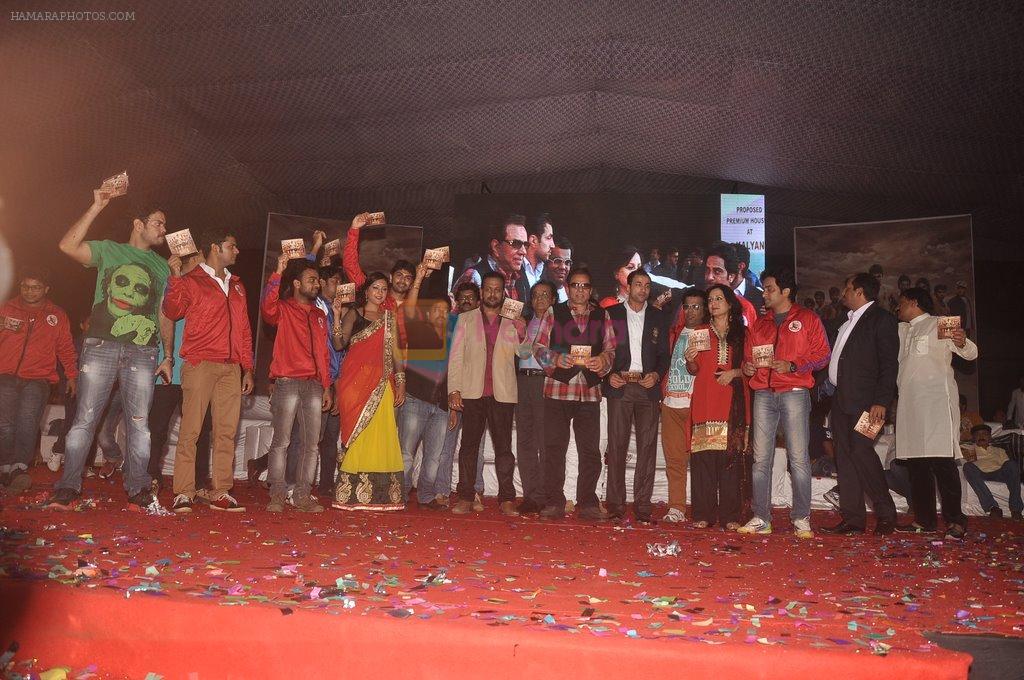 Dharmendra at Badlapur boys music launch in Mumbai on 12th Oct 2014