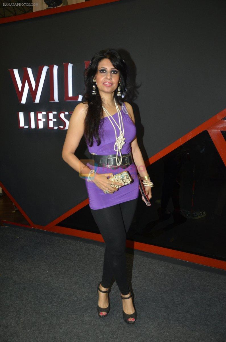 on day 4 of wills Fashion Week on 10th Oct 2014