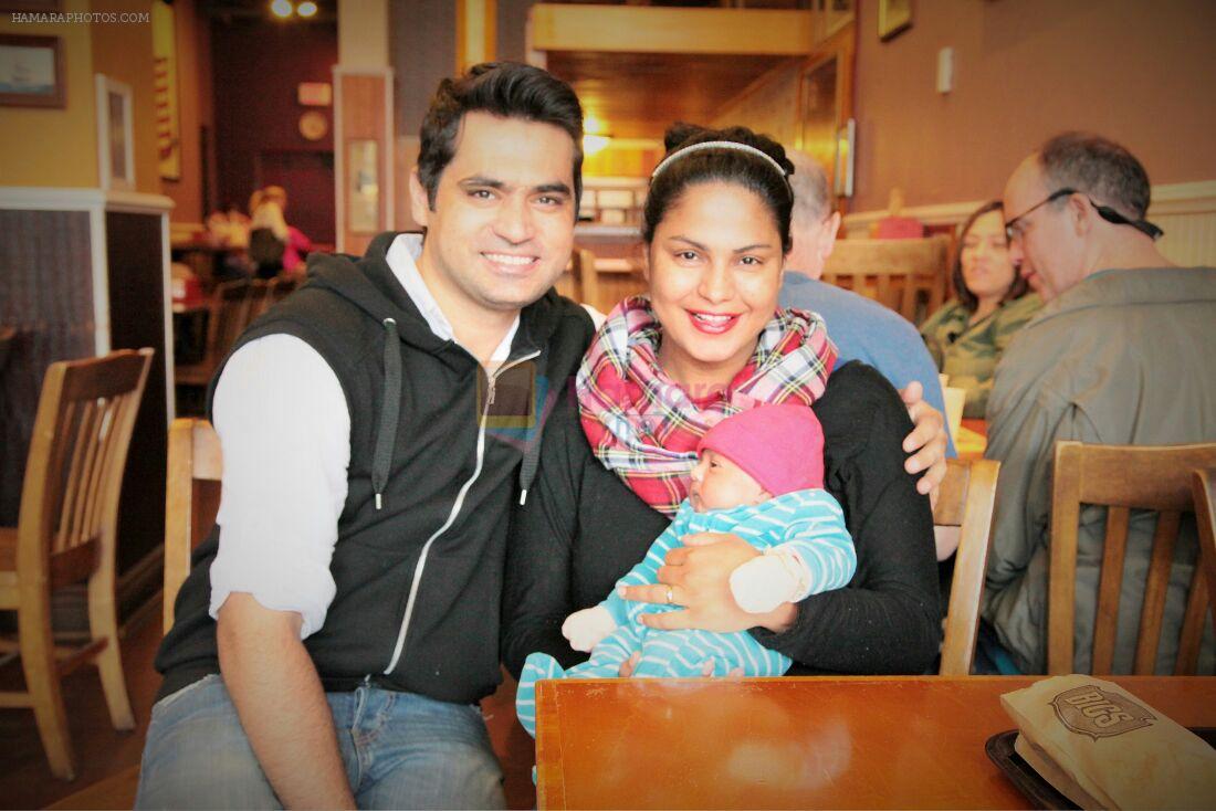 Veena Malik's son Abram Khan Khattak's day out