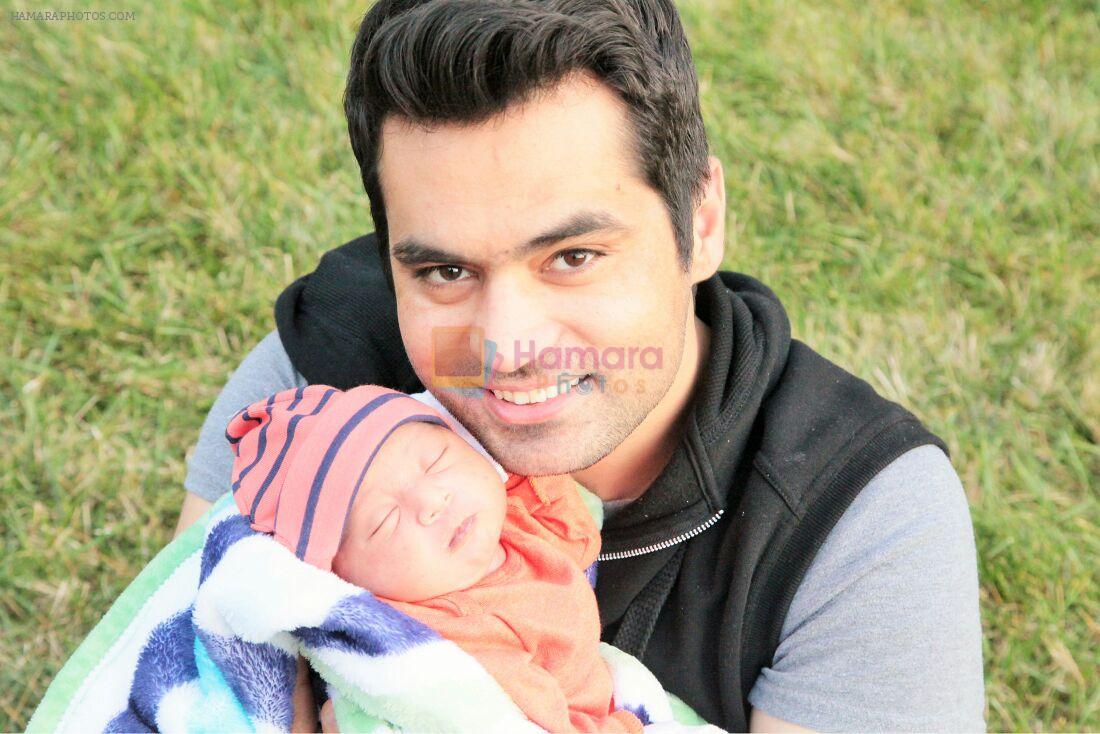 Veena Malik's son Abram Khan Khattak's day out