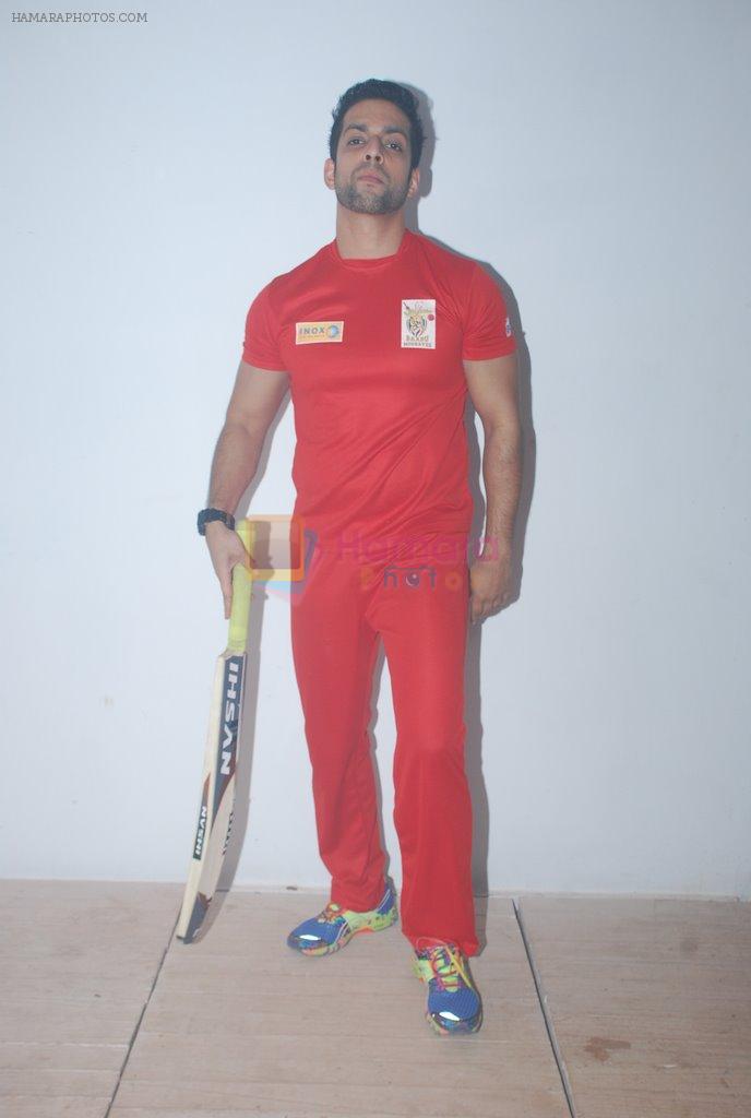Salil Acharya at TV shoot for new season of Cricket league in Mumbai on 13th Oct 2014