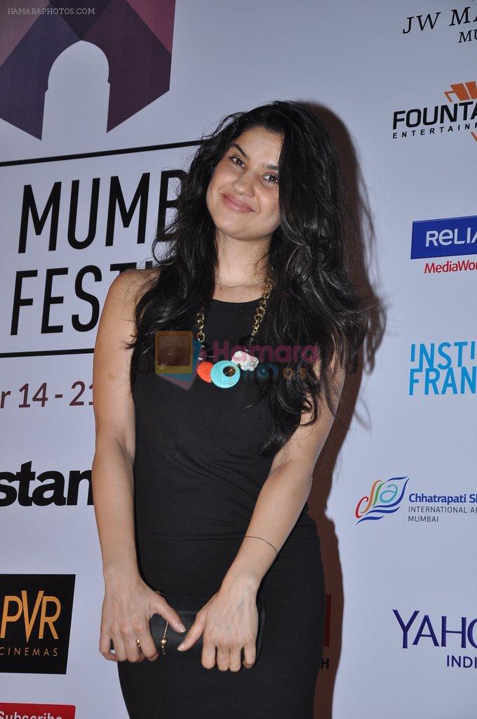 R J Archana at 16th Mumbai Film Festival in Mumbai on 14th Oct 2014