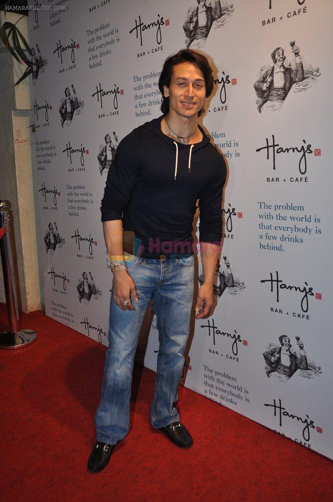 Tiger Shroff at Harry's launch in Mumbai on 17th Oct 2014