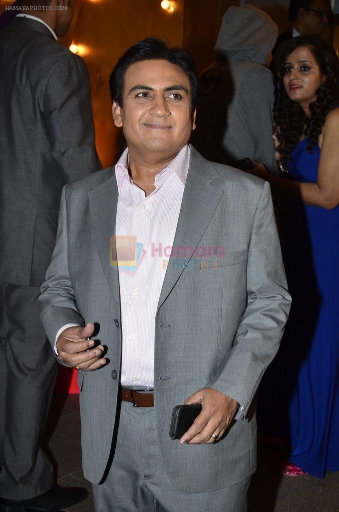 Dilip Joshi at ABP Mazha party in ITC Maratha on 19th Oct 2014