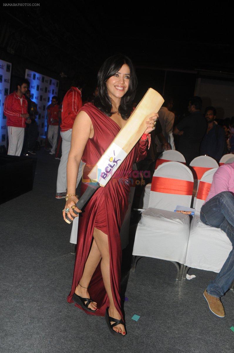 Ekta Kapoor at the Launch of BCL in Mumbai on 20th Oct 2014