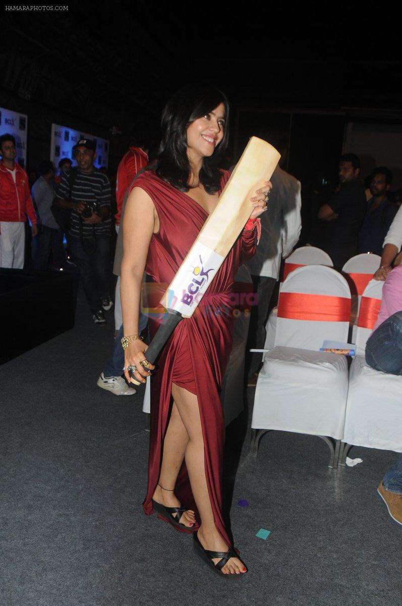 Ekta Kapoor at the Launch of BCL in Mumbai on 20th Oct 2014