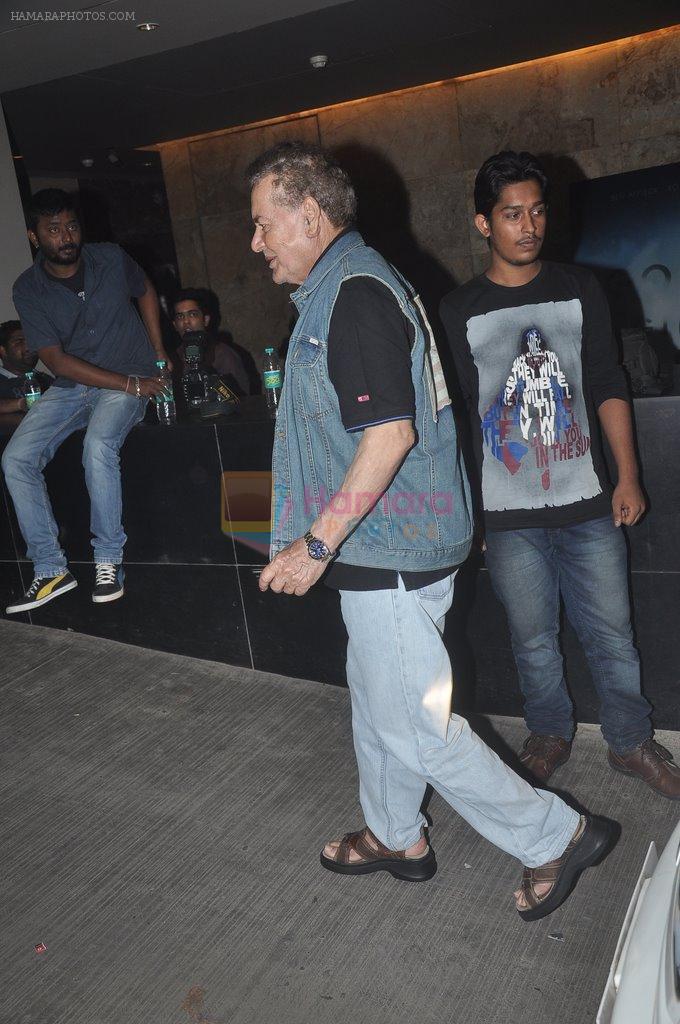 Salim Khan at Lightbox screening in Mumbai on 24th Oct 2014