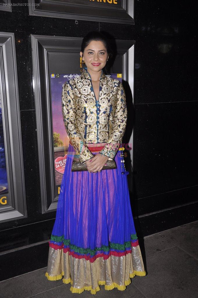 Sonalee kulkarni at the premiere of Marathi film Pyaar Vali Love Story in Mumbai on 24th Oct 2014