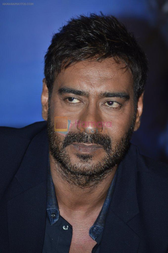 Ajay Devgn promote Action Jackson on the sets of KBC on 27th Oct 2014