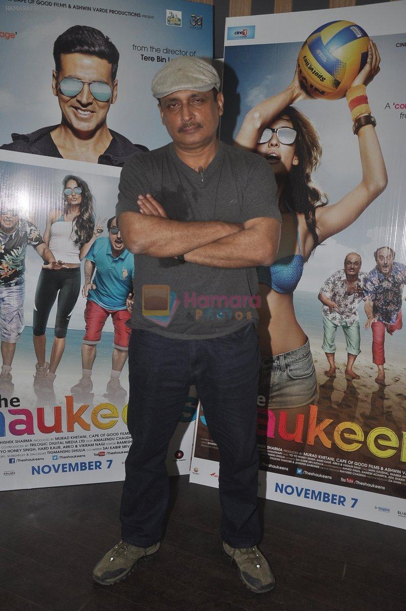 Piyush Mishra at Shaukeen Media meet in Mumbai on 28th Oct 2014