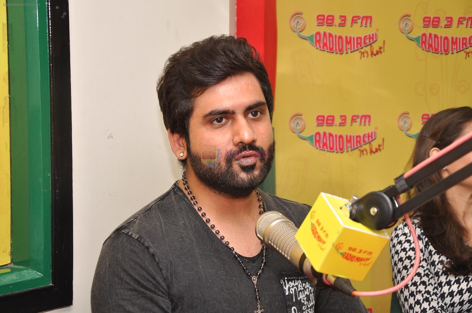 Harshit Saxena at Radio Mirchi for promotion of Super Nani