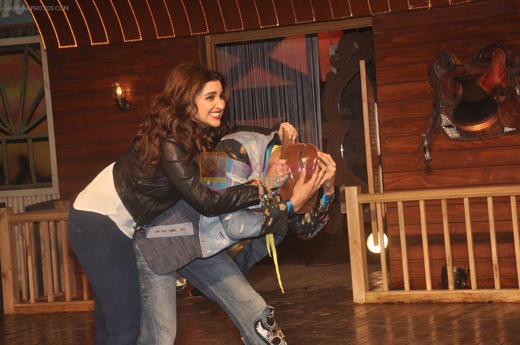 Ranveer Singh, Parineeti Chopra at the Launch of Nakhriley song from Kill Dil in Mumbai on 31st Oct 2014