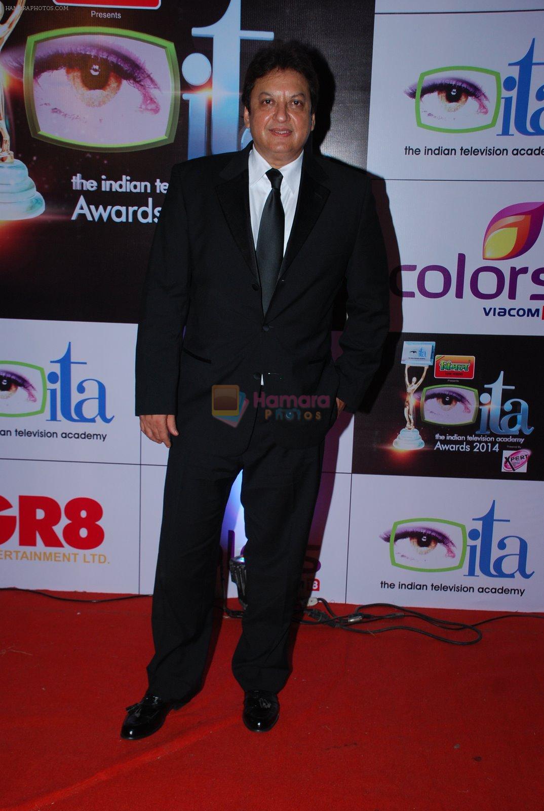 Sashi Ranjan at ITA Awards red carpet in Mumbai on 1st Nov 2014