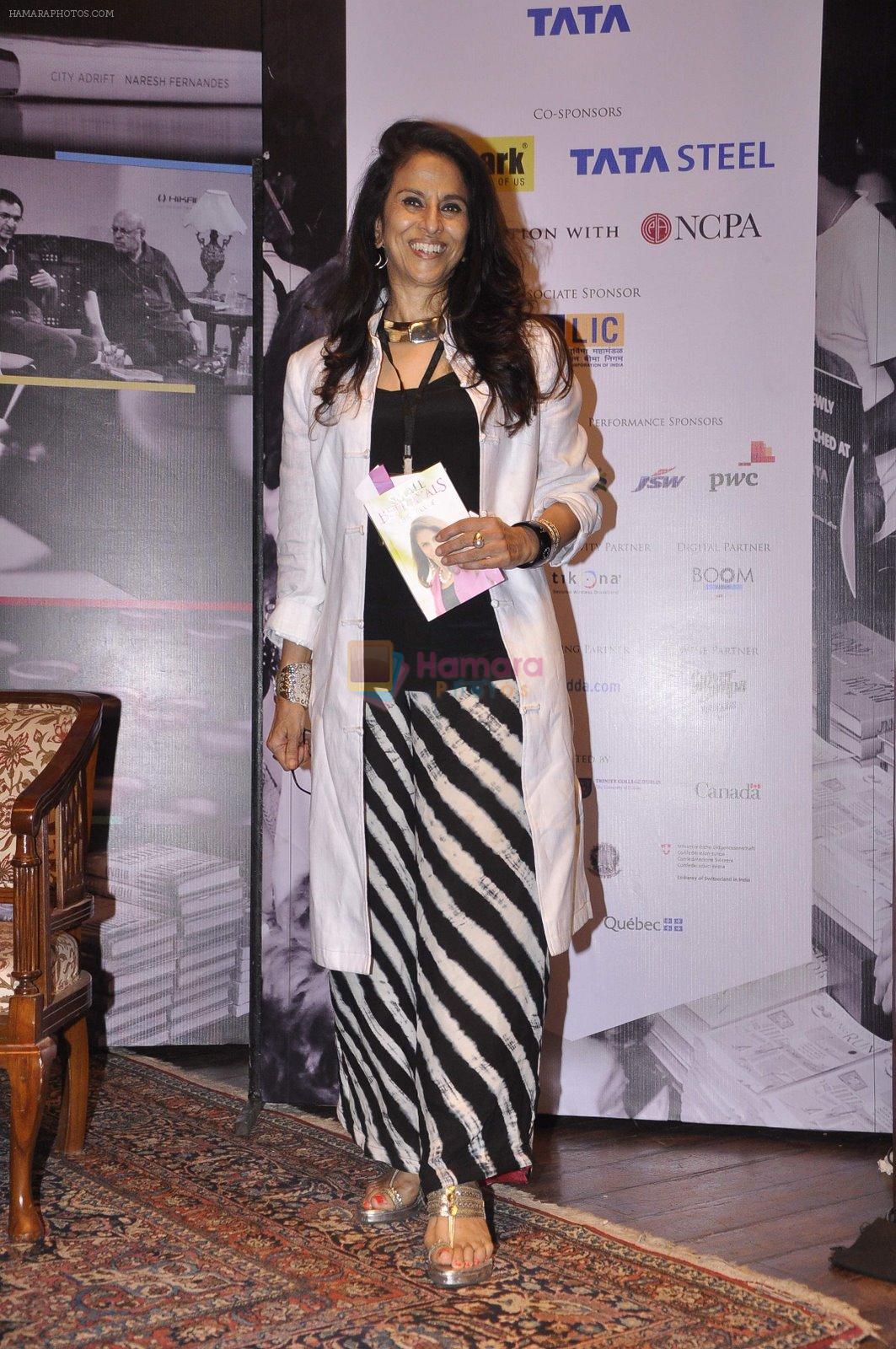 Shobhaa De at Tata Lit Fest in NCPA, Mumbai on 2nd Nov 2014