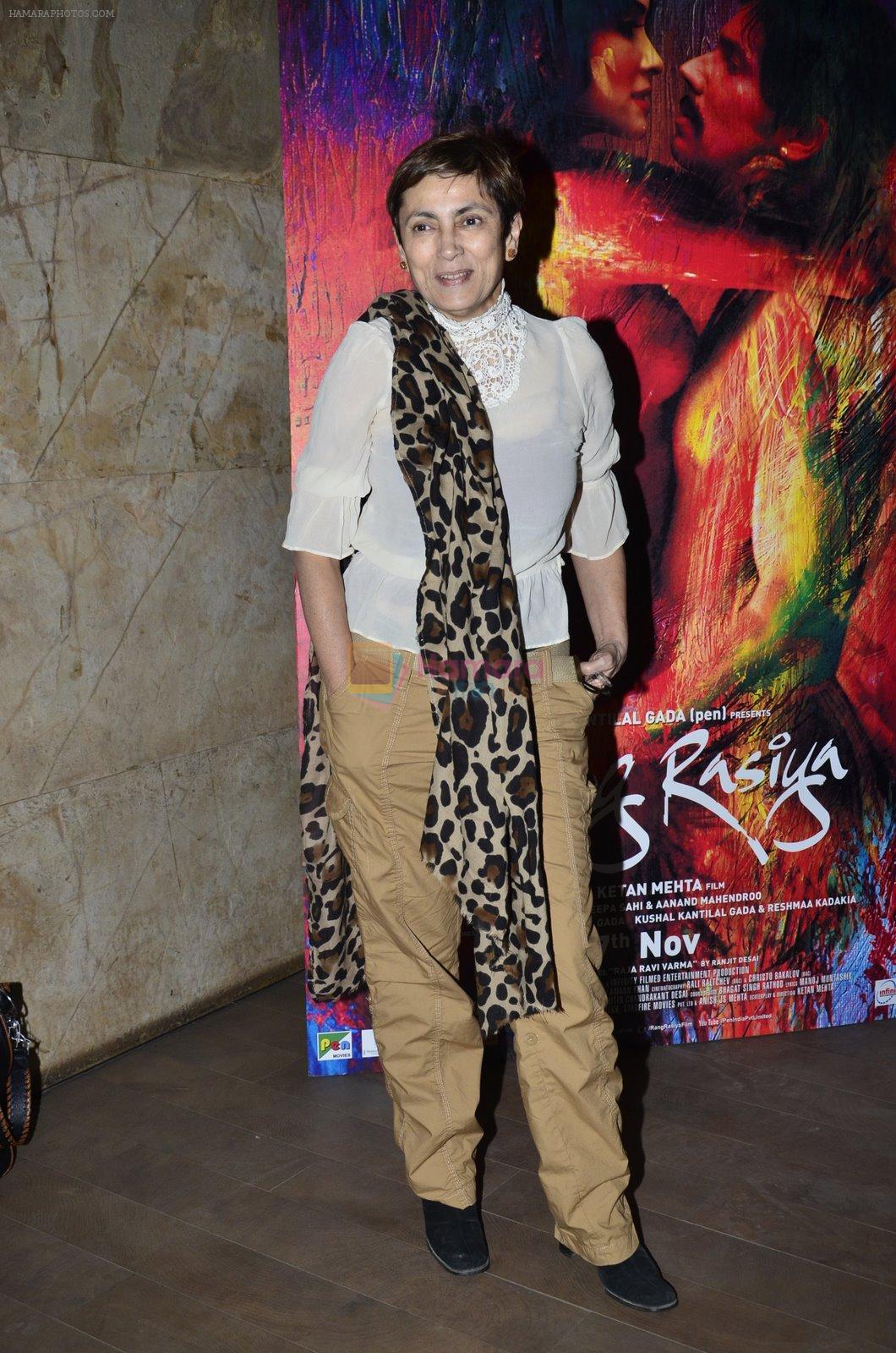 Deepa Sahi at Rang Rasiya screening in Lightbox, Mumbai on 4th Nov 2014