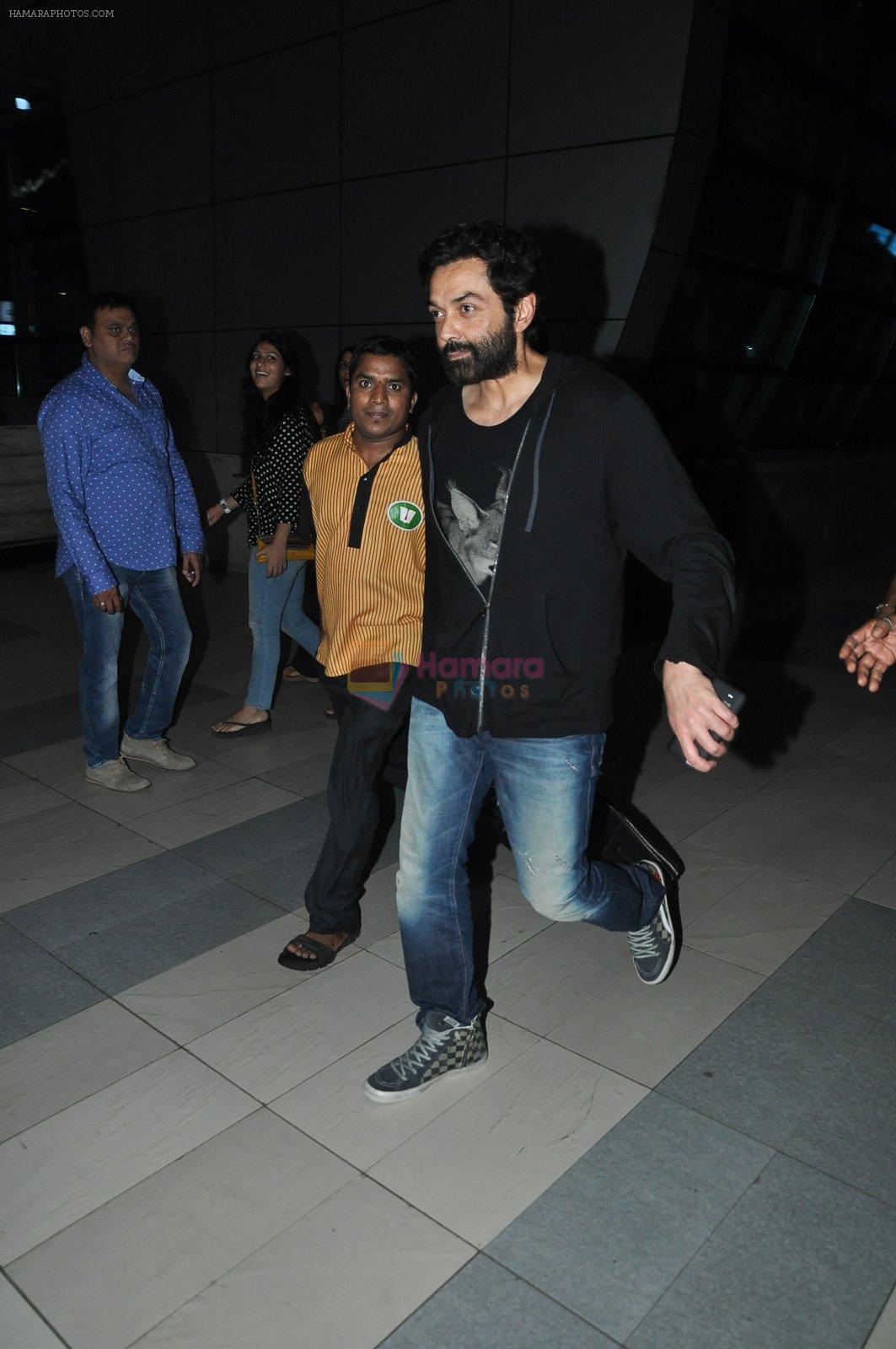 Bobby Deol snapped in Airport on 4th Nov 2014