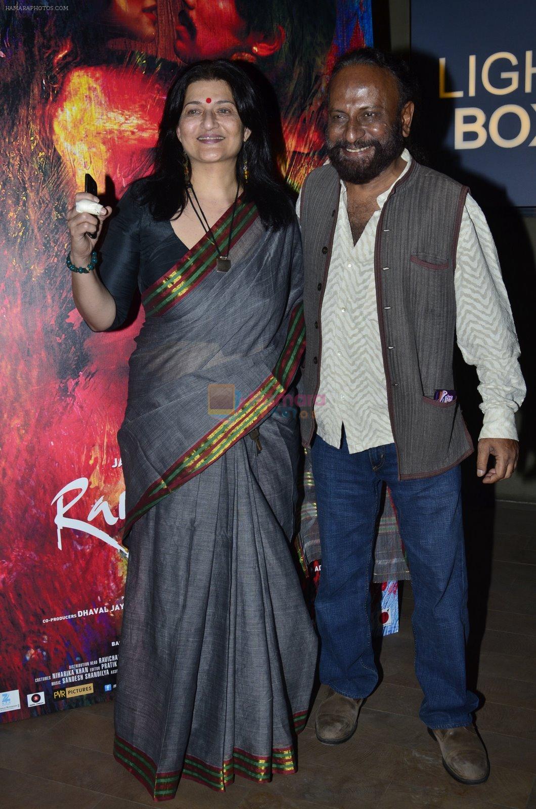 Sarika, Ketan Mehta at Rang Rasiya screening in Lightbox, Mumbai on 4th Nov 2014