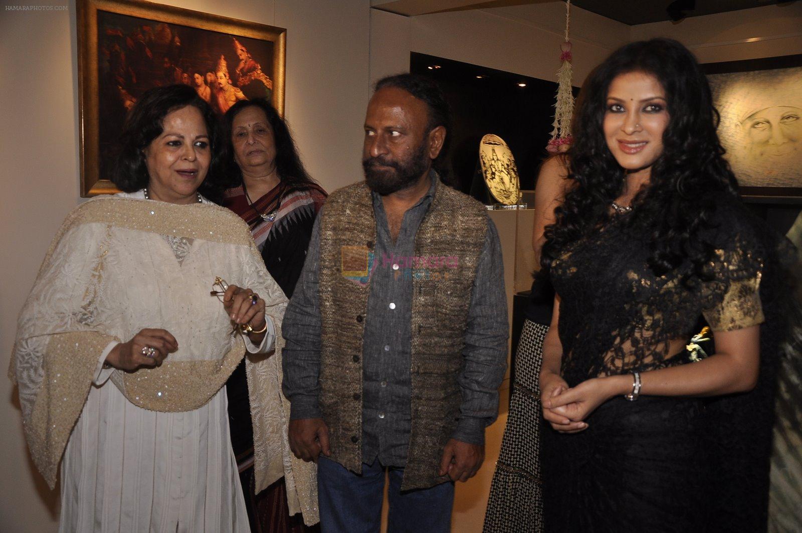 Nandana Sen, Ketan Mehta at the Inauguration of Raja Ravi Verma Collection of Life and Work in marine Lines, Mumbai on 5th Nov 2014