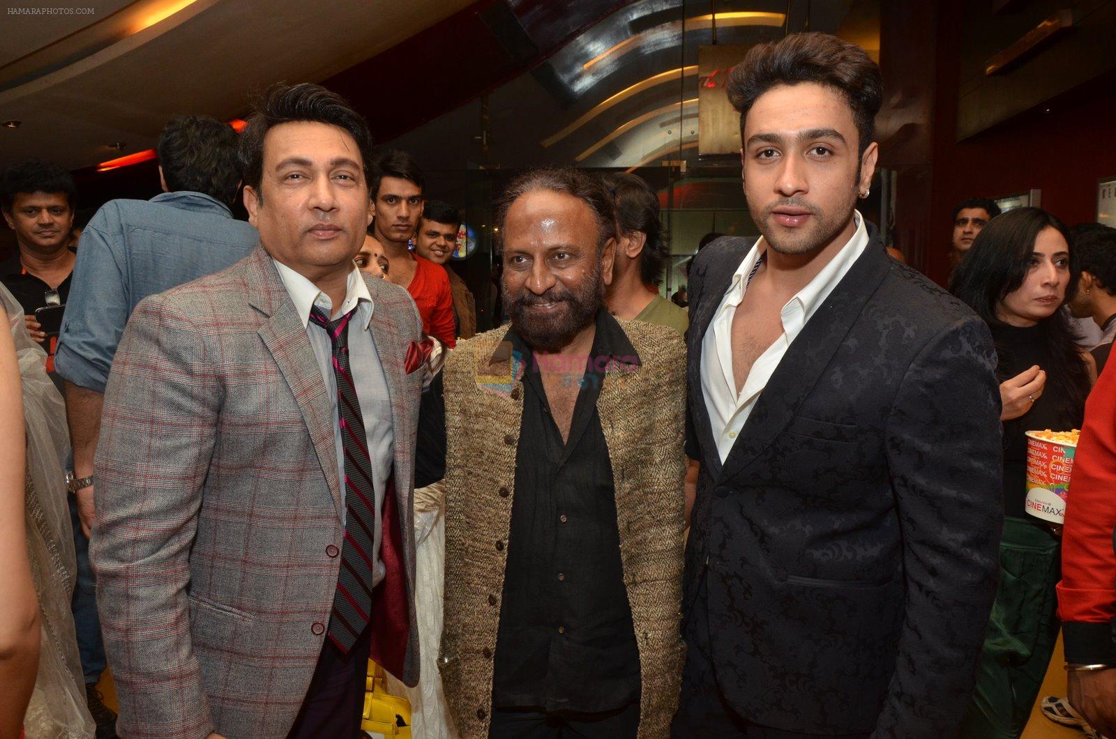 Shekhar Suman, Ketan Mehta, Adhyayan Suman at Rang Rasiya premiere in Cinemax, Mumbai on 6th Nov 2014