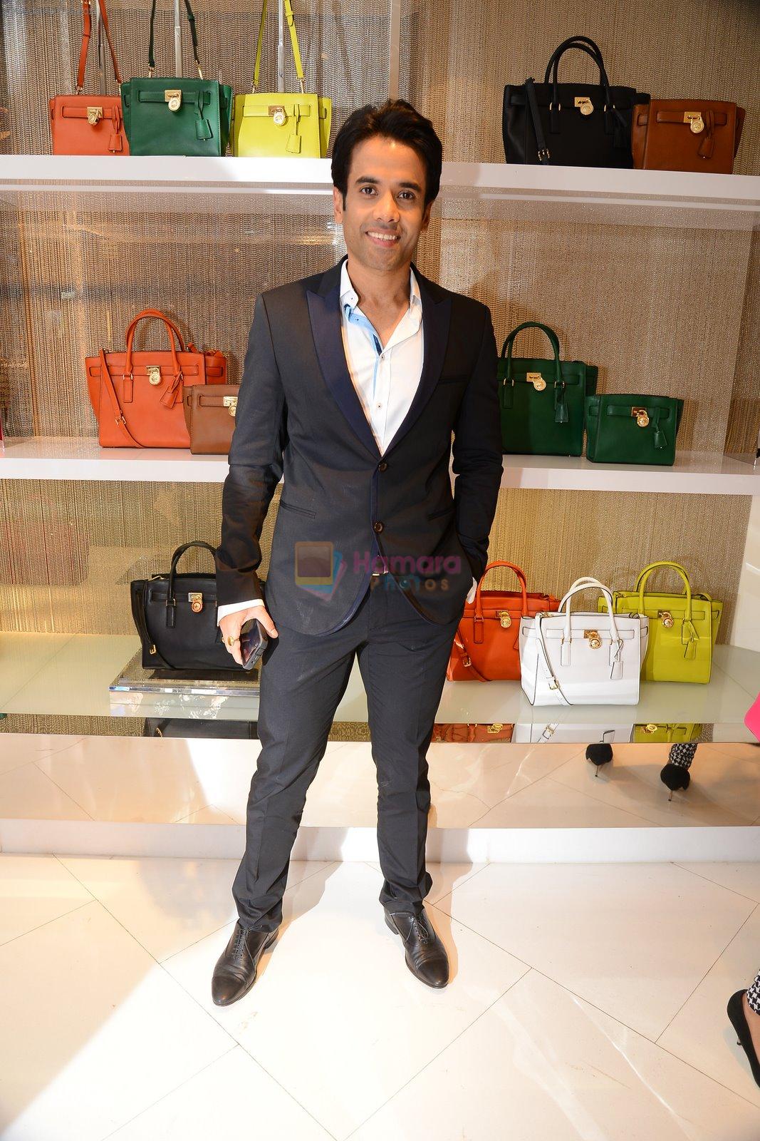 Tusshar Kapoor at Michael Korrs store launch in Palladium, Mumbai on 7th Nov 2014