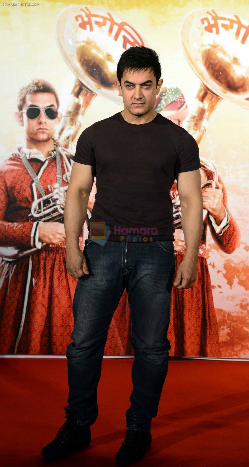 Aamir Khan at Tarki Chokro song launch in Delhi on 8th Nov 2014