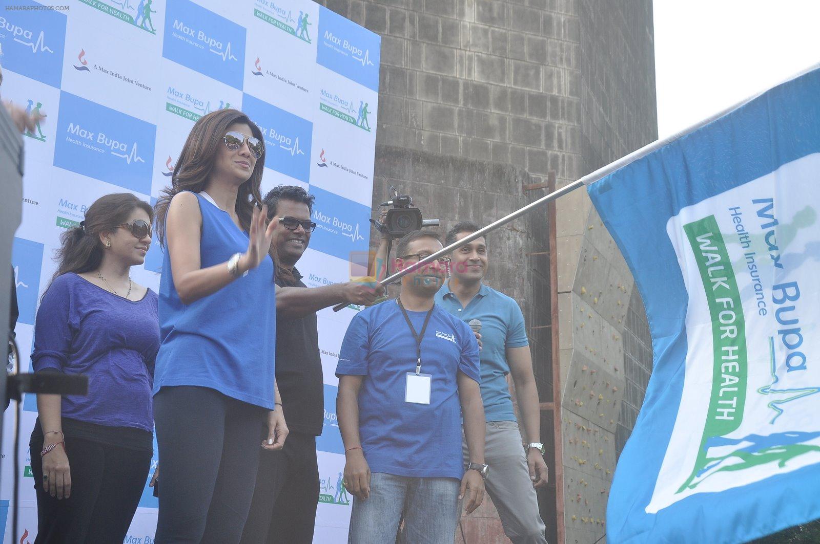 Shilpa Shetty at Marathon run in Mumbai on 9th Nov 2014
