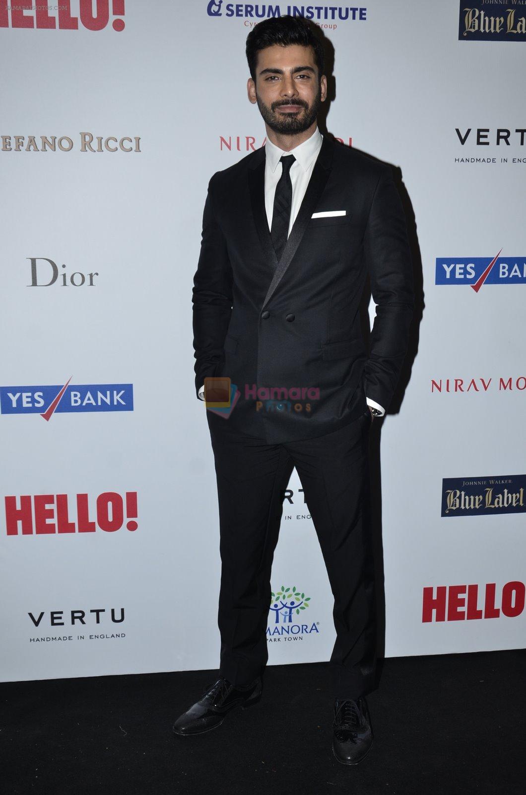 Fawad Khan at Hello Hall of fame red carpet 2014 in Mumbai on 9th Nov 2014